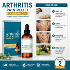 Pain Relief Gel Frankincense Herbal Massage Formula (Pack of 2) – Fast Relief Gel for Muscle & Joint Comfort