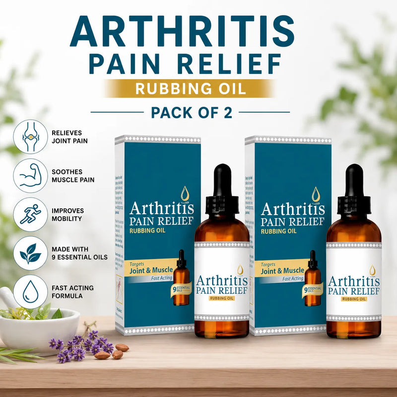 Pain Relief Gel Frankincense Herbal Massage Formula (Pack of 2) – Fast Relief Gel for Muscle & Joint Comfort