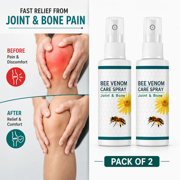 Pain Relief Spray Bee Venom Herbal Care (30ml Pack of 2) – Fast Relief Spray for Muscle & Body Comfort