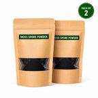 Premium Grade Moss Spore Powder (Pack of 2) – Grow Bonsai Moss, Organic Seed Starter & Soil Moisture Retainer For Gardening