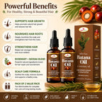 100% Pure Batana Hair Oil with Rosemary for Hair Growth - Raw & Natural (30ml, Pack of 2)