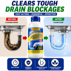 Sanitizo Drain Cleaner Powder (Pack of 4) – Powerful Sink & Drain Pipe Declogger