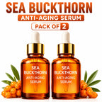 (Pack of 2) Sea Buckthorn Face Serum Glow Booster Oil – Premium Sea Buckthorn Oil Skincare for Radiance