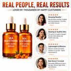 (Pack of 2) Sea Buckthorn Face Serum Glow Booster Oil – Premium Sea Buckthorn Oil Skincare for Radiance