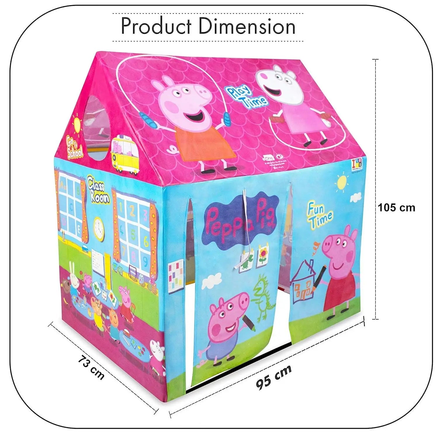 Toy Tent House For Kids – Foldable Pop-Up Play Tent for Kids