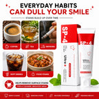 (Pack of 2) Tooth Whitening Toothpaste for Sensitive Teeth – Premium Teeth Bleaching White Paste & Stain Remover