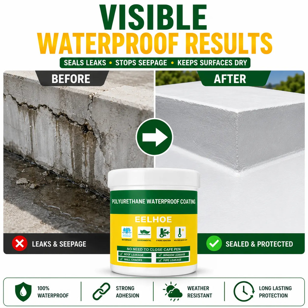 Transparent Waterproof Glue & Invisible Paste – Adhesive Waterproof Silicone Sealant for Roof & Leakage Repair