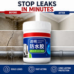 Transparent Waterproof Glue Liquid (Pack of 2) – Anti-Leakage Adhesive Waterproof Sealant for Roof & Bathroom