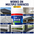 Transparent Waterproof Glue Liquid (Pack of 2) – Anti-Leakage Adhesive Waterproof Sealant for Roof & Bathroom