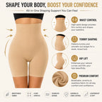Tummy Tucker Shapewear for Women 4-in-1 Body Shaper – High-Waist Tummy Tucker for Ladies & Saree Wear