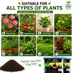 Vermi Compost Organic Vermicompost (Pack of 2) – Premium Vermicompost Fertilizer for Plants & Home Gardening