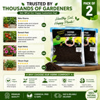 Vermi Compost Organic Vermicompost (Pack of 2) – Premium Vermicompost Fertilizer for Plants & Home Gardening