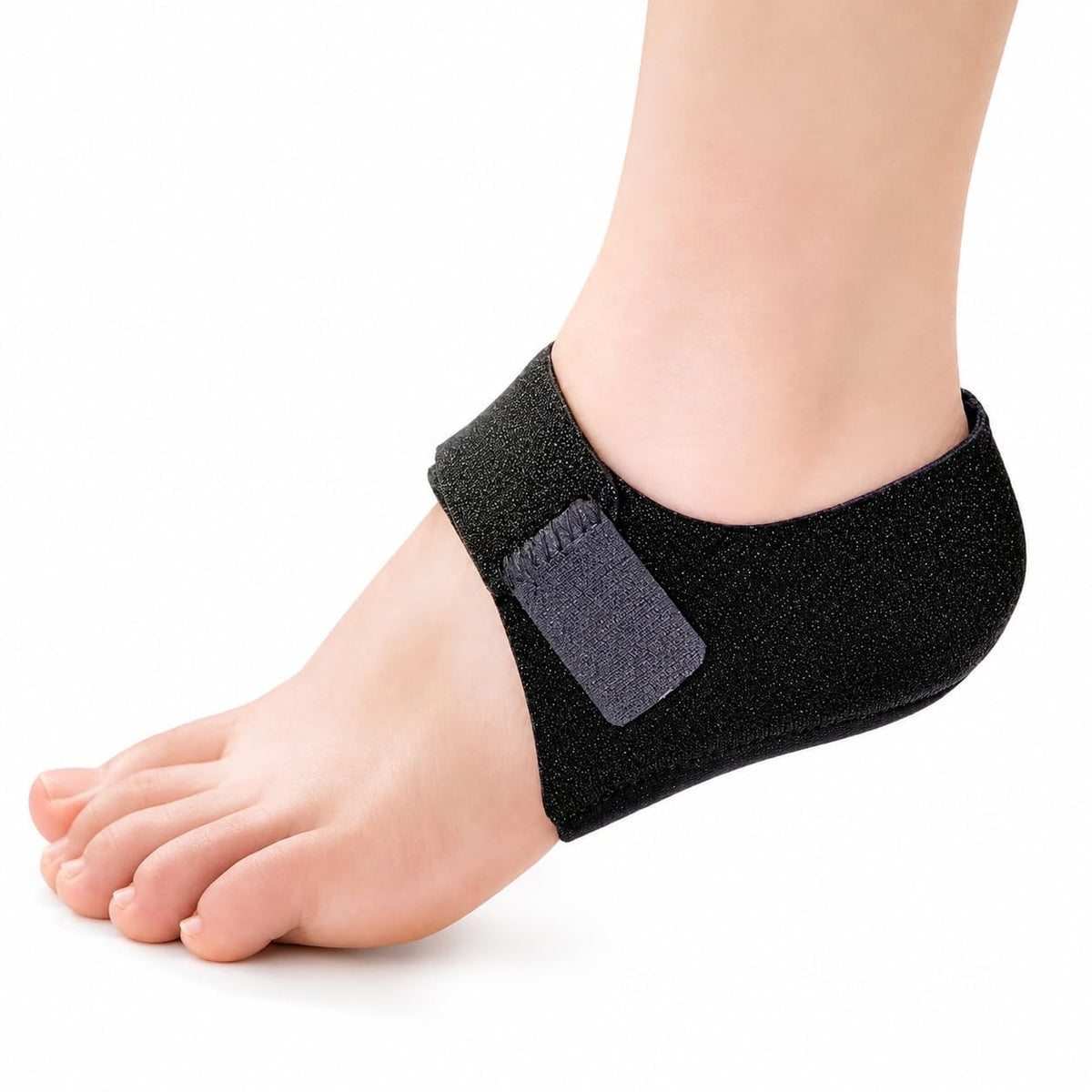 (Pack of 2) Heel Protectors Heel Covers – Anti-Crack Gel Cushion Pads & Shoe Heel Guards for Men & Women