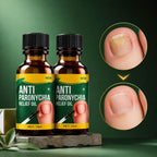(Pack of 2) Anti Paronychia Relief Oil Toenail Repair Oil – Natural Herbal Treatment for Ingrown Toenails & Cuticle Care