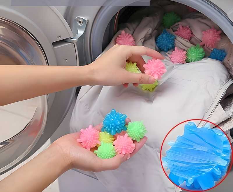 Washing Machine Ball Laundry Balls for Washer (10/20/30 Pcs) – Reusable Anti-Tangle Lint Remover Cleaning Balls for Clothes