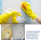 (Pack of 2) Bathroom Cleaner Bathroom Tile Cleaner Spray – Non-Toxic Soap Scum & Hard Water Stain Remover for Tiles, Basin & Bathtub