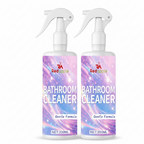 (Pack of 2) Bathroom Cleaner Bathroom Tile Cleaner Spray – Non-Toxic Soap Scum & Hard Water Stain Remover for Tiles, Basin & Bathtub