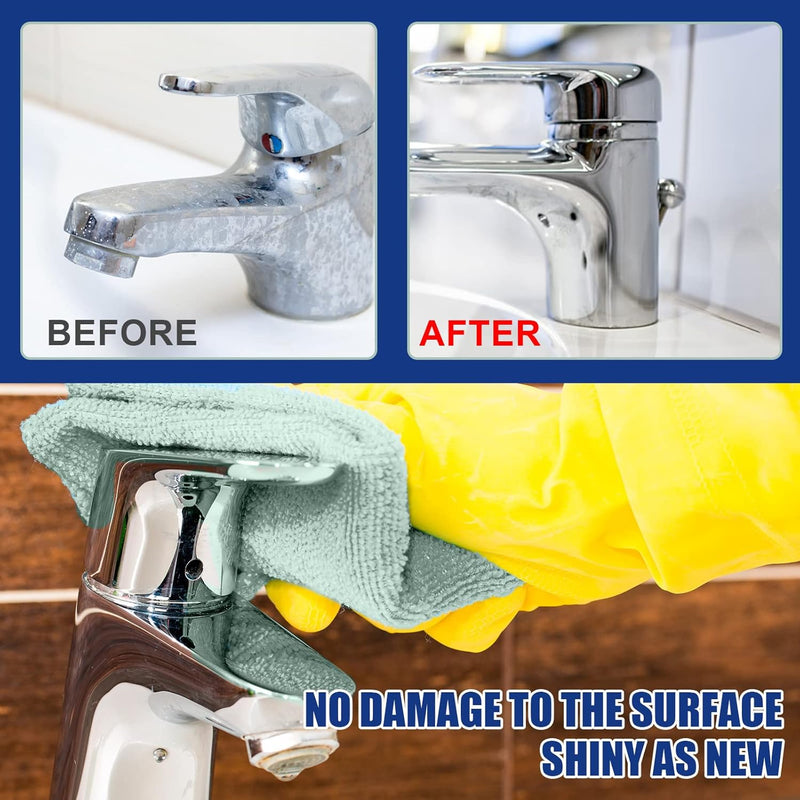 (Pack of 2) Bathroom Cleaner Bathroom Tile Cleaner Spray – Non-Toxic Soap Scum & Hard Water Stain Remover for Tiles, Basin & Bathtub