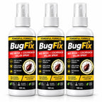 (Pack of 3) Bed Bug Spray Bed Bug Killer Spray – Fast Acting Khatmal Spray & Bug Repellent for Mattresses, Furniture & Bedding