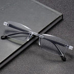 (Pack of 2) Reading Glasses for Men & Women – Anti Blue Light Reading Spectacles & Computer Glasses for Mobile, Books & Screen Eye Strain