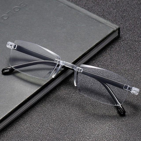 (Pack of 2) Reading Glasses for Men & Women – Anti Blue Light Reading Spectacles & Computer Glasses for Mobile, Books & Screen Eye Strain
