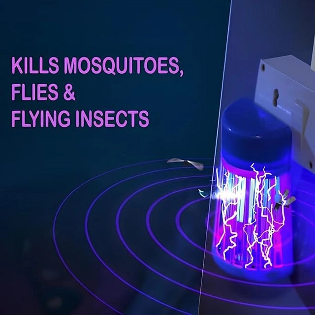 Mosquito Killer Machine Electric Insect Killer Lamp – UV Light Bug Zapper & Silent Mosquito Trap for Bedroom, Kitchen & Home