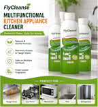 (Pack of 2) Kitchen Cleaner Spray Multi Surface Degreaser – Heavy Duty Oil & Grease Stain Remover for Gas Stove, Chimney, Tiles & Sinks