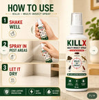 (Pack of 3) Multi Insect Spray All-in-One Pest Killer Spray  – Fast Acting Bug Spray for Cockroaches, Mosquitoes, Termites & Bed Bugs