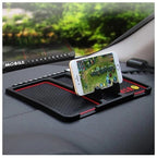 Anti-Slip Silicone Pad Car Mobile Holder for Dashboard | Universal Vehicle Phone Mount & GPS Stand | Washable & Heat Resistant Dash Mat