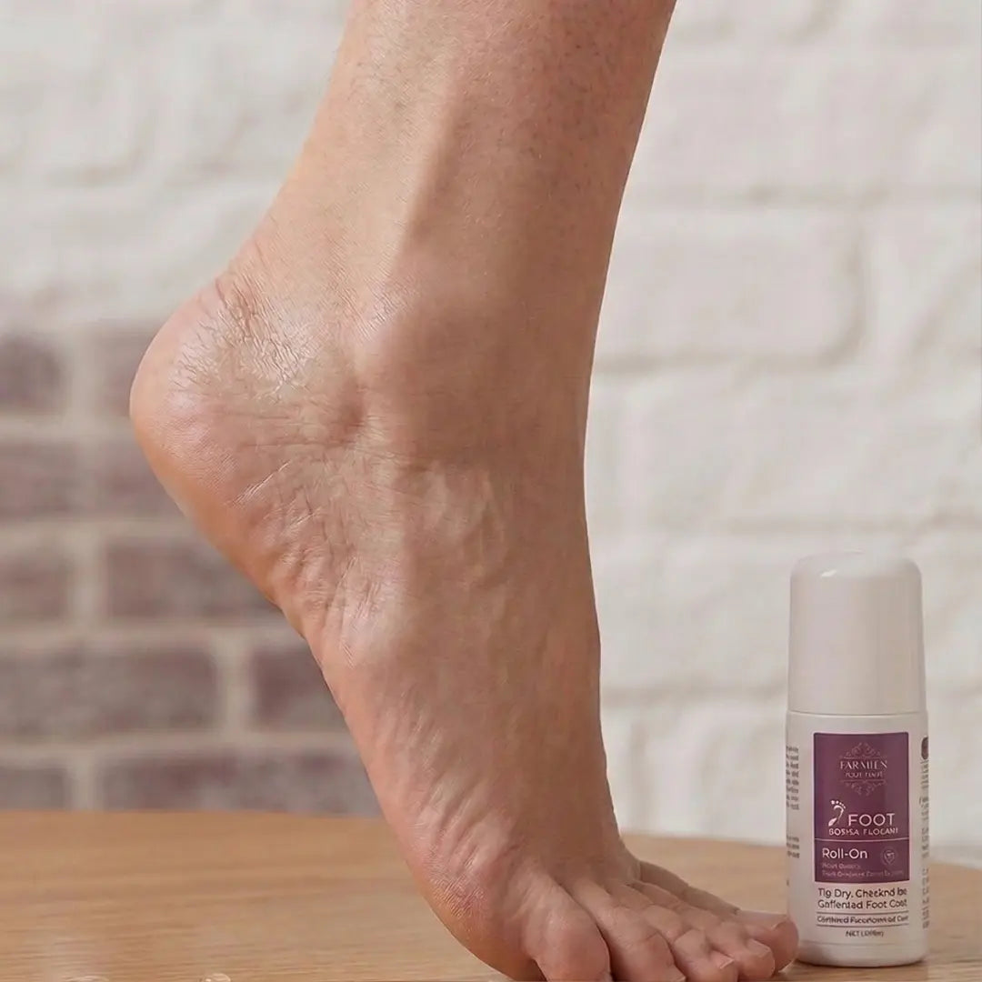 Foot Crack Cream Roll-On (Pack of 2) – Deep Healing Heel Repair & Moisturizing Balm