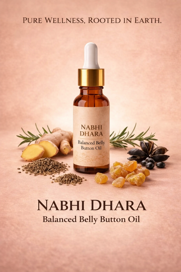 Nabhi Oil / Nabhi Tailam Belly Button Oil (Pack of 1) – Natural Ayurvedic Navel Amrit Oil for Skin & Wellness