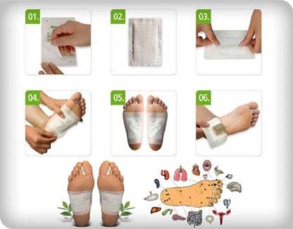 Kinoki Detox Foot Pads Cleansing Foot Patch (20 Pads Pack of 2) – Natural Wellness Foot Care Pads for Overnight Refresh