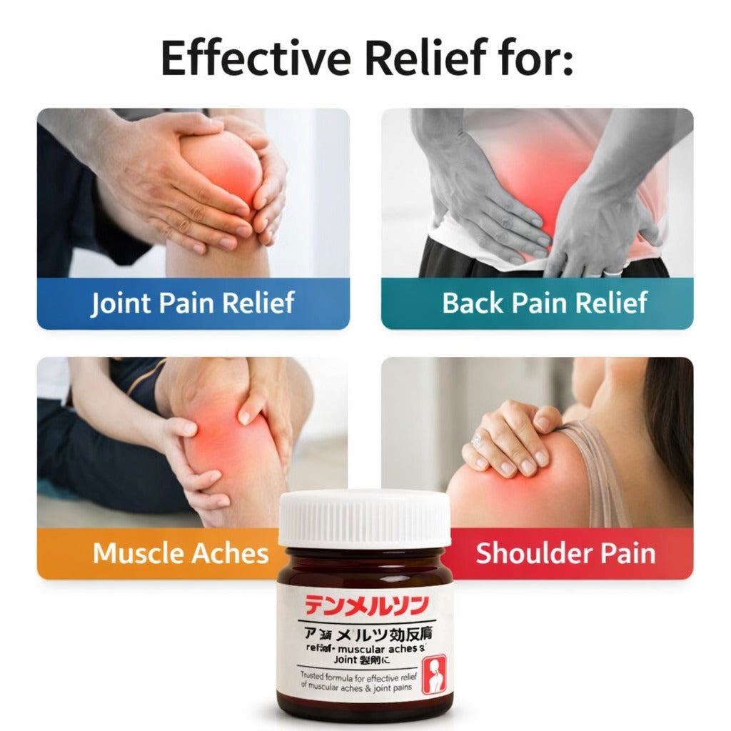 Pain Relief Gel Japanese Massage Gel (Pack of 2) – Botanical Gel for Joint & Muscle Aches