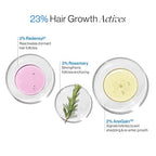 (Pack of 2) Hair Growth Serum Roll-On Hairline Growth Serum – Triple Roller Scalp Applicator for Hair Regrowth, Follicle Nourishment & Density