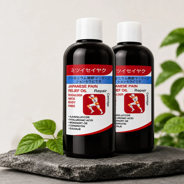 (Pack of 2) Japanese Pain Relief Oil Ortho Massage Oil – Herbal Botanical Oil for Joint & Muscle Comfort