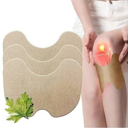 Herbal Knee Pain Relief Patches Arthritis Joint Ache Sticker | Fast Deep Heat for Knee Pain | Natural Joint Pain Relief Products (10 Pieces)