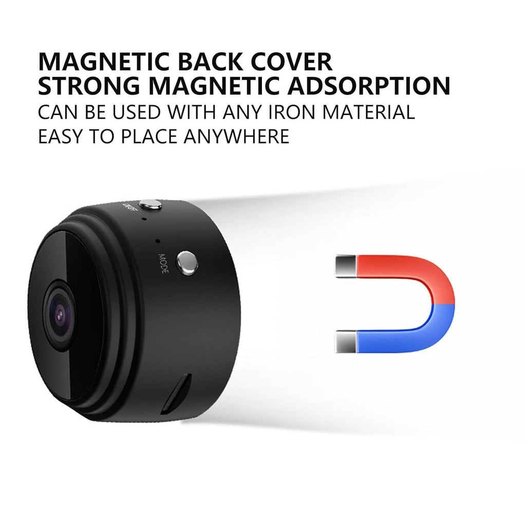 Wireless Spy Camera & Smart WiFi CCTV Camera – Mini Secret Camera with Phone App for Home Indoor Outdoor