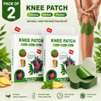 Knee Patch Herbal Joint Comfort Patch (Pack of 1/2/3) – Self-Heating Botanical Care Patches for Knee Stiffness & Mobility