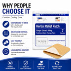 Herbal Pain Relief Patch Set - Soothing Knee, Back & Muscle Relaxation Patches