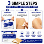 Herbal Pain Relief Patch Set - Soothing Knee, Back & Muscle Relaxation Patches