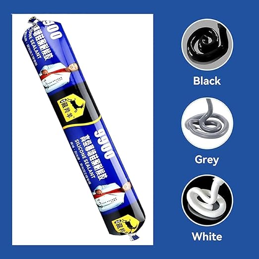 Silicone Sealant Waterproof Clear Glue (Pack of 1) – High-Strength Waterproof Silicone Adhesive for Kitchen & Bathroom