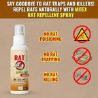 Rat Repellent Spray for Car & Home (Pack of 2) – High-Efficiency Rodent Repellent Spray for Car Engine & House Protection
