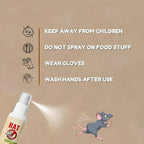 Rat Repellent Spray for Car & Home (Pack of 2) – High-Efficiency Rodent Repellent Spray for Car Engine & House Protection
