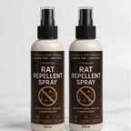 Rat Repellent Spray for Car & Home (Pack of 2)|Rodent Repeller & Mouse Deterrent |Non-Toxic Peppermint Formula