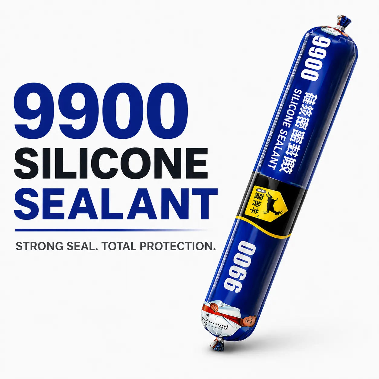 Silicone Sealant Waterproof Clear Glue (Pack of 1) – High-Strength Waterproof Silicone Adhesive for Kitchen & Bathroom