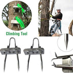 Heavy-Duty Tree Climbing Tool | Spikes & Spurs Set | Anti-Slip Steel Tool for Coconut, Fruit Picking & Observation