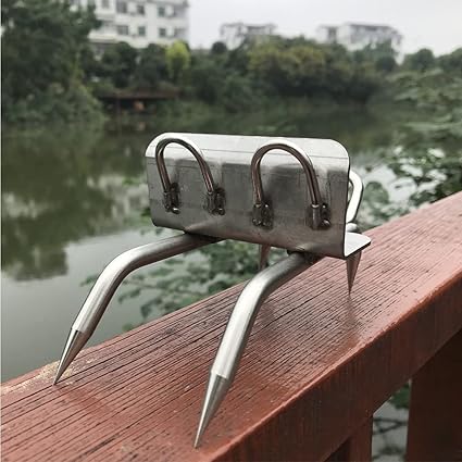 Heavy-Duty Tree Climbing Tool | Spikes & Spurs Set | Anti-Slip Steel Tool for Coconut, Fruit Picking & Observation