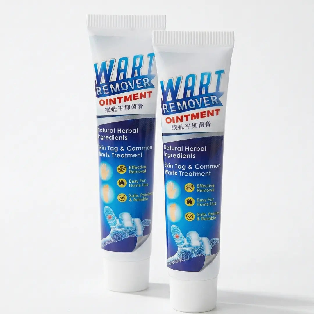 Wart Removal Cream & Skin Tag Remover (Pack of 2) – Painless Corn & Face Tag Treatment Ointment