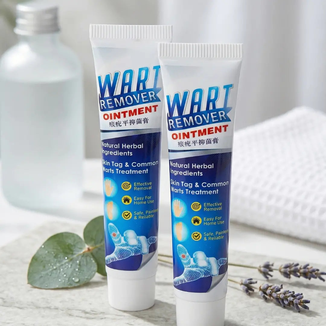 Wart Removal Cream & Skin Tag Remover (Pack of 2) – Painless Corn & Face Tag Treatment Ointment